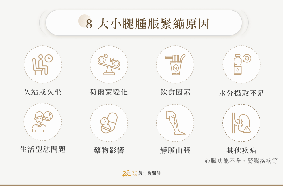 8 大小腿腫脹緊繃原因
